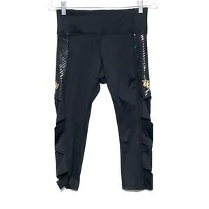 UCF University of Central Florida Knights Leggings Rivalry Threads 91 Black M